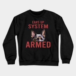 Ears Up System Armed Crewneck Sweatshirt